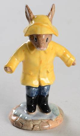 Bunnykins Figurines Rainy Days Bunnykins - Boxed