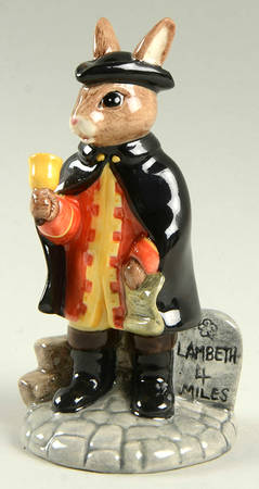 Bunnykins Figurines Town Crier - With Box-Bx541