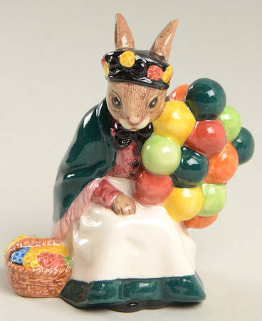 Bunnykins Figurines Old Balloon Bunnykins - Boxed