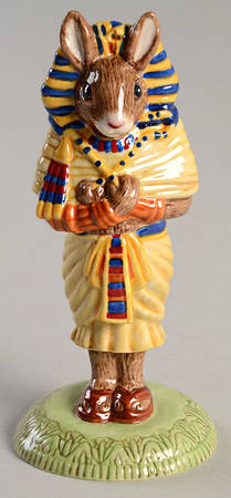 Bunnykins Figurines Tutankhamun  - With Box