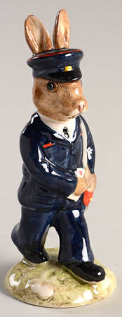 Bunnykins Figurines Postman Bunnykins - Boxed