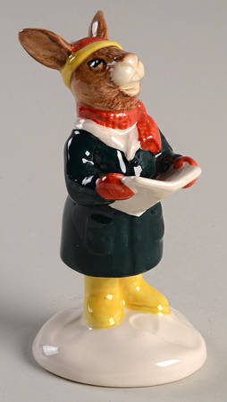 Bunnykins Figurines Carol Singer Bunnykins - No Box