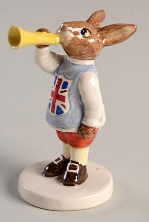 Bunnykins Figurines Harry The Herald-2nd Vari-Royal Family - No Box