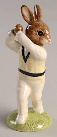 Bunnykins Figurines Bowler Bunnykins-English - No Box by Royal Doulton