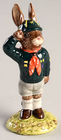 Bunnykins Figurines Be Prepared Bunnykins-Boy Scout - Boxed