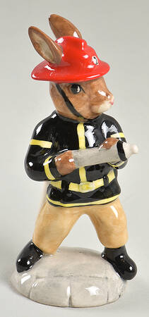 Bunnykins Figurines American Firefighter-9-11 Fund - Boxed