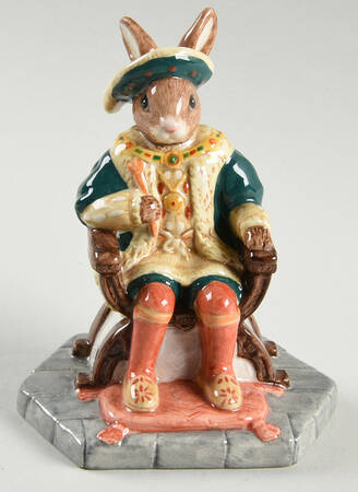Bunnykins Figurines Henry Viii - Boxed by Royal Doulton