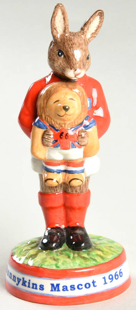Bunnykins Figurines Mascot - Boxed by Royal Doulton