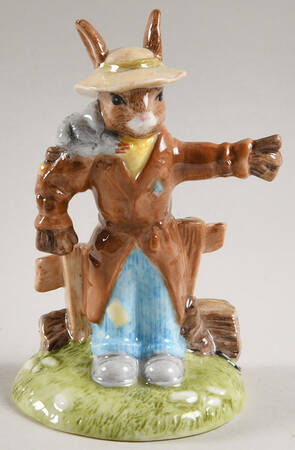Bunnykins Figurines Scarecrow - Brown Coat - Boxed