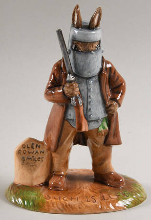 Bunnykins Figurines Ned Kelly Bunnykins - With Box