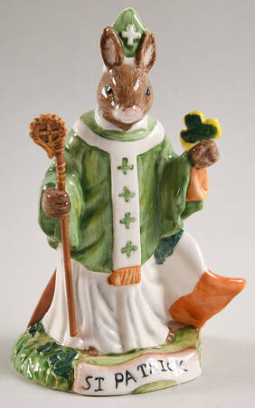 Bunnykins Figurines Saint Patrick - Boxed