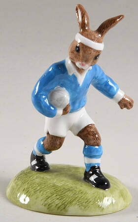 Bunnykins Figurines Rugby Player - Boxed by Royal Doulton