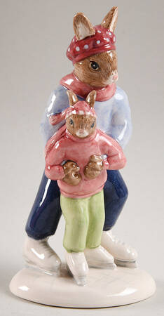 Bunnykins Figurines Don't Let Go - Boxed
