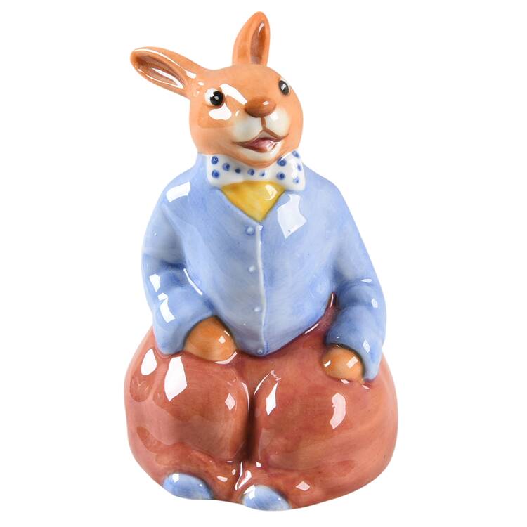 Bunnykins Figurines Billy 75th Anniv - No Box by Royal Doulton