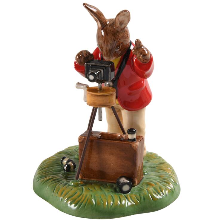 Bunnykins Figurines Cheese Bunnykins-Photographer - Boxed