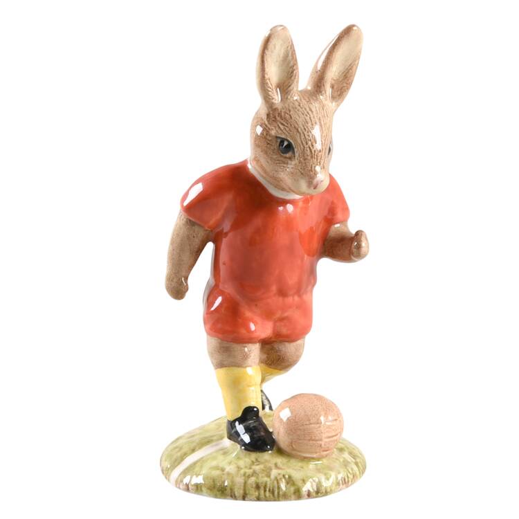 Bunnykins Figurines Footballer-Var.2 - No Box by Royal Doulton