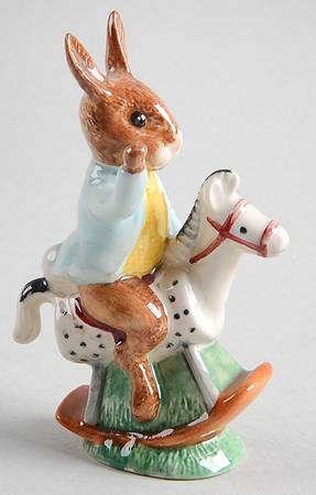 Bunnykins Figurines Tally Ho Bunnikins #B - With Box 49a