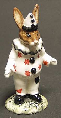 Bunnykins Figurines Clown 2nd Variation - No Box