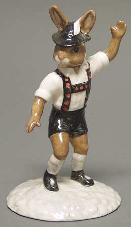 Bunnykins Figurines Tyrolean Dancer Bunnykins - Boxed