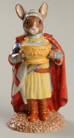 Bunnykins Figurines Sir Galahad - No Box by Royal Doulton
