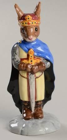 Bunnykins Figurines King Arthur - Boxed by Royal Doulton