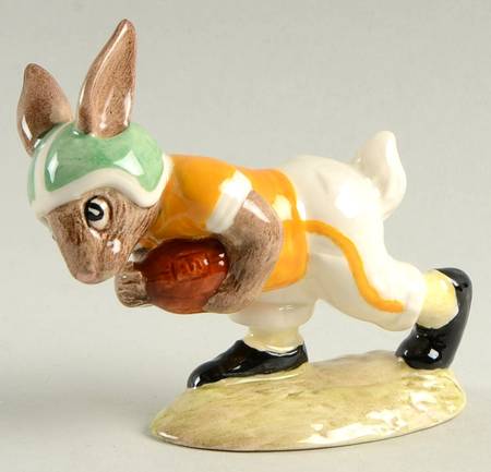 Bunnykins Figurines Touchdown-Var.6 Notre Dame - With Box
