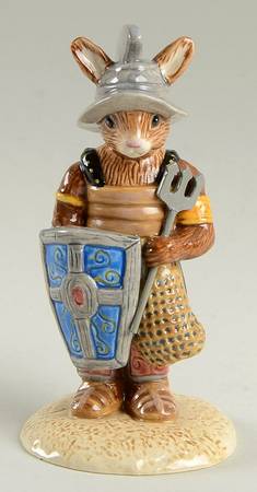 Bunnykins Figurines Gladiator - Boxed by Royal Doulton