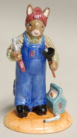 Bunnykins Figurines Plumber - No Box