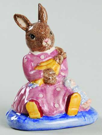 Bunnykins Figurines Polly Dreaming-2008 Foy - No Box