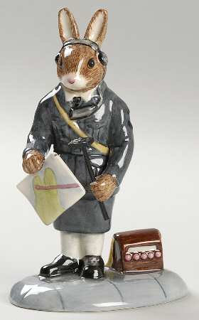 Bunnykins Figurines Air Controller-Wwii - No Box