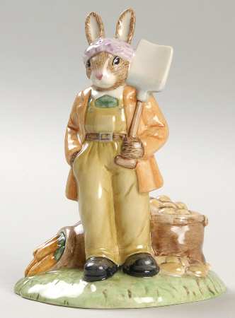Bunnykins Figurines Land Girl-Wwii - No Box