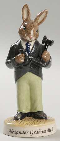 Bunnykins Figurines Alexander Graham Bell - No Box
