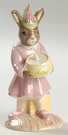 Bunnykins Figurines Birthday Girl - Boxed