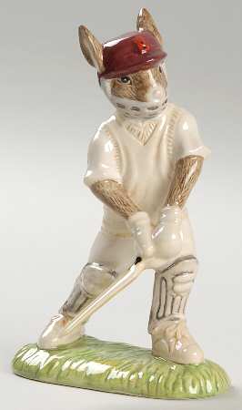 Bunnykins Figurines Cricketer - Boxed