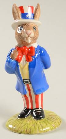 Bunnykins Figurines Uncle Sam Bunnykins - Boxed