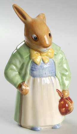 Bunnykins Figurines Farmer 75th Anniv - Boxed by Royal Doulton