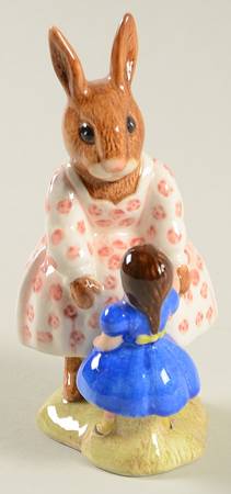 Bunnykins Figurines Dollie Bunnykins-Playtime #A - Boxed