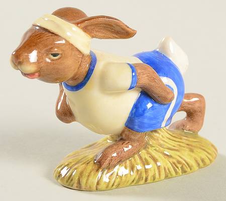 Bunnykins Figurines Jogging Bunnykins - Boxed