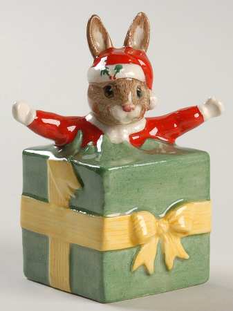 Bunnykins Figurines Santa's Helper-Pascoe & Company - Boxed