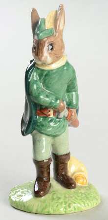 Bunnykins Figurines Robin Hood - No Box by Royal Doulton