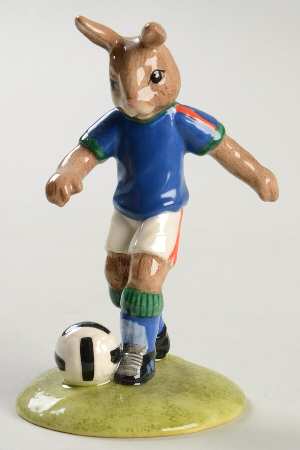 Bunnykins Figurines Soccer - Boxed
