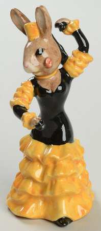 Bunnykins Figurines Flamenco - No Box by Royal Doulton