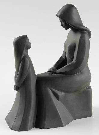 Images Mother  And Daughter-Black-Matte - No Box