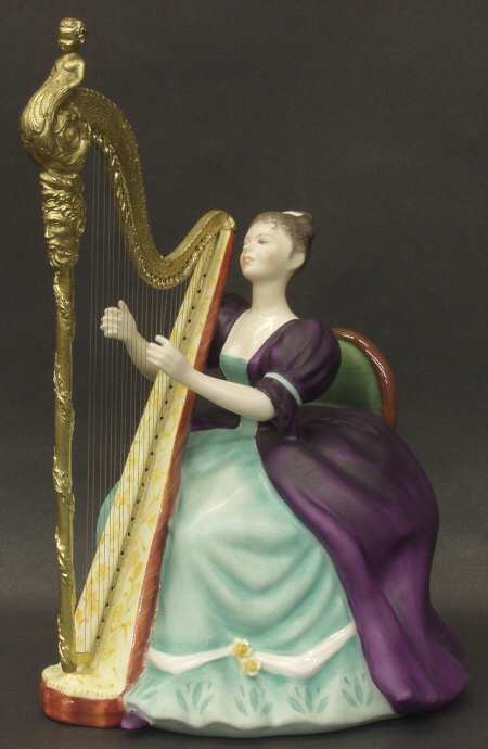 Lady Musicians Harp - No Box