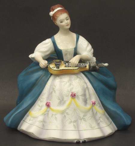 Lady Musicians Hurdy Gurdy - Boxed