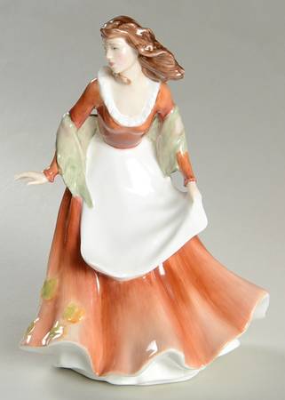 Royal Doulton Collectors Club Autumntime - No Box