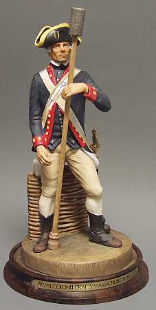 Soldiers of Revolution Private, Massachusetts Regiment - Boxed