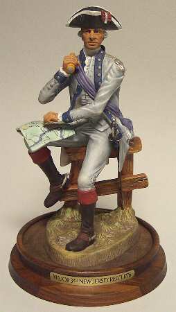 Soldiers of Revolution Major 3rd, New Jersey Regiment - No Box