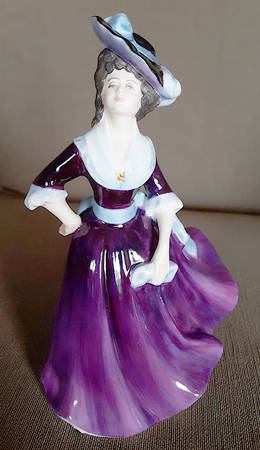 Vanity Fair Ladies Margaret-Purple Dress - Boxed
