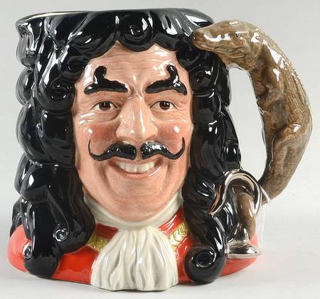 Character Jug Captain Hook-Large - With Box Bx863